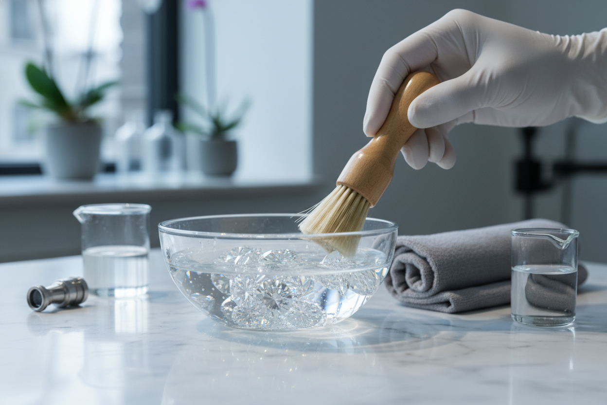 איך מנקים יהלומים