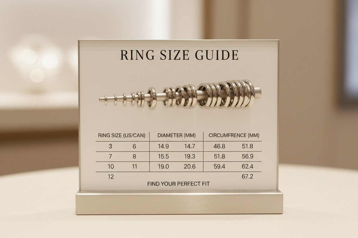 איך לגלות את מידת הטבעת של בת הזוג