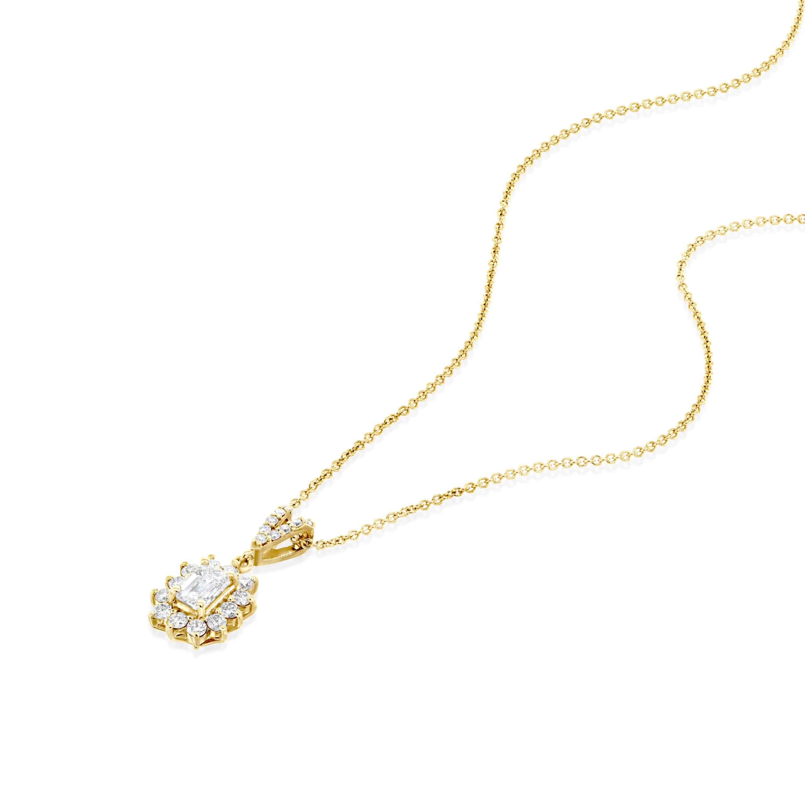 תליון "הנסיכה דיאנה" זהב צהוב