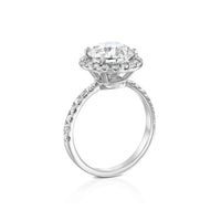 טבעת יהלומים "קריסטין" זהב לבן