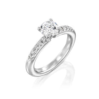 טבעת יהלום "סקיי" זהב לבן