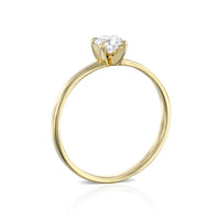 טבעת אירוסין "אנט" זהב צהוב