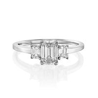 טבעת יהלומים "טינה" זהב לבן