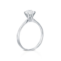 טבעת אירוסין מעבדה "טאי" זהב לבן