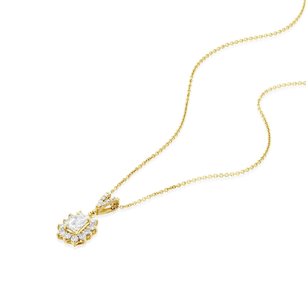 תליון "הנסיכה דיאנה" זהב צהוב