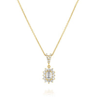 תליון "הנסיכה דיאנה" זהב צהוב