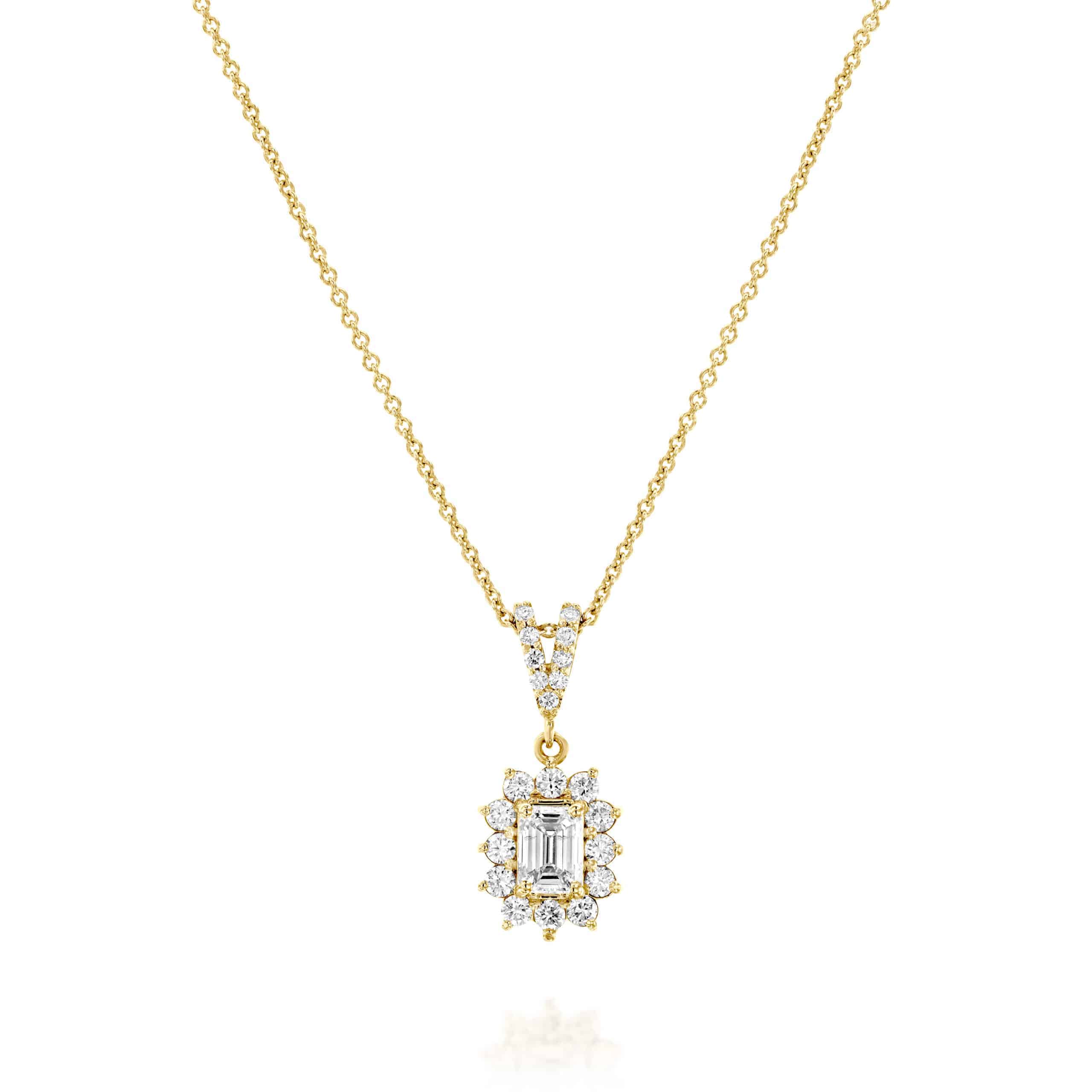 תליון "הנסיכה דיאנה" זהב צהוב