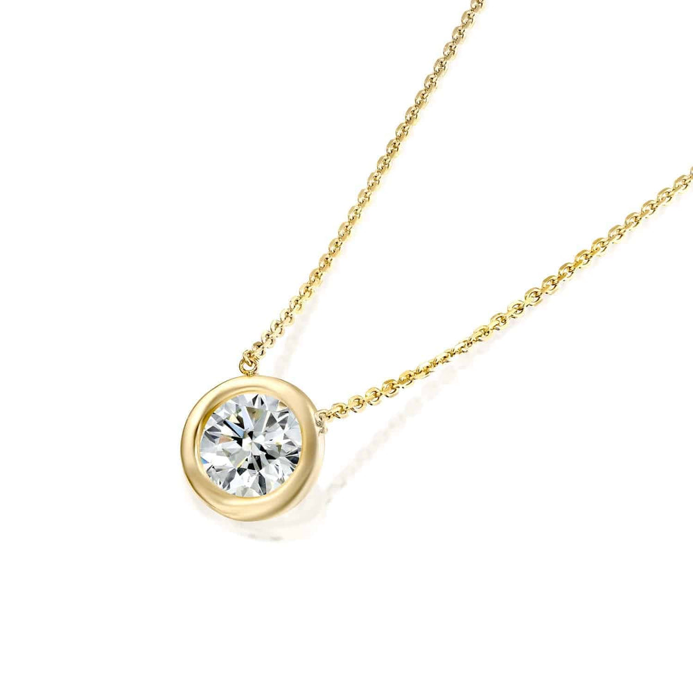 שרשרת יהלום "בזל" זהב צהוב