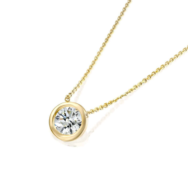 שרשרת יהלום "בזל" זהב צהוב